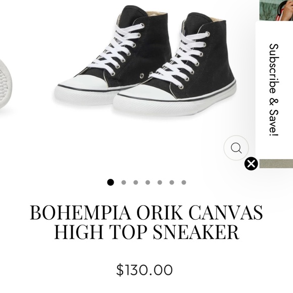Bohempia Orik Canvas High Tops - Picture 5 of 5